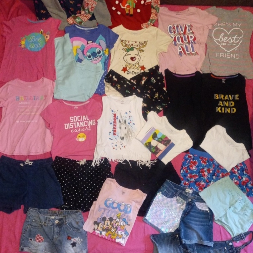Bundle of 25pc girl's clothes sizes 14 & 14/16
